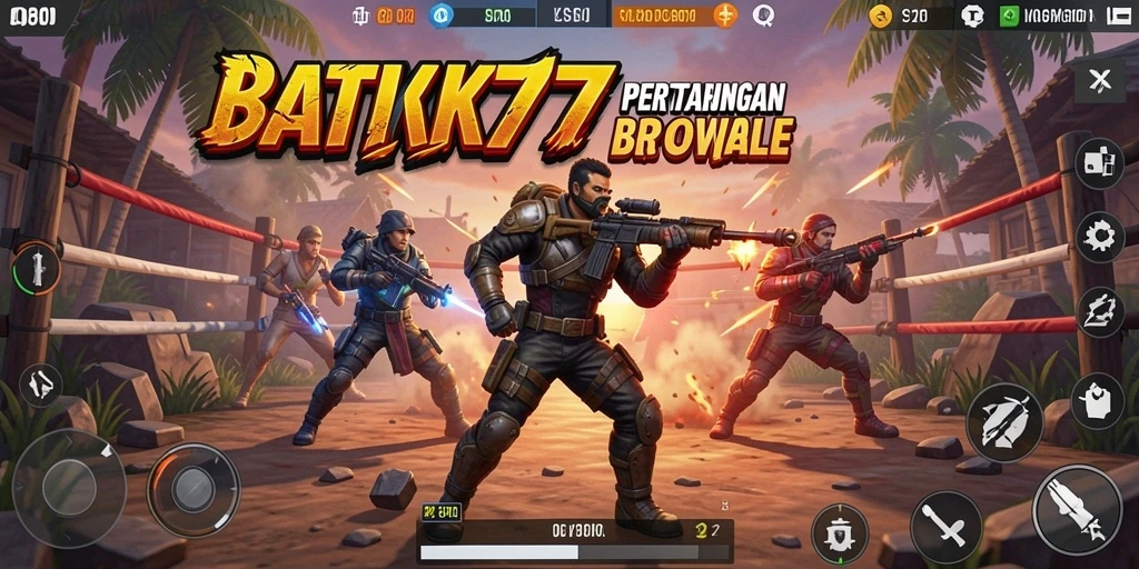 Gameplay intens di BATIK77 dengan aksi seru antar pemain.