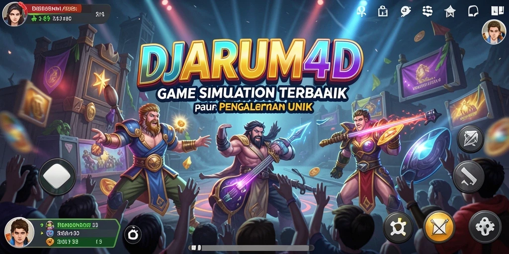 Tampilan gameplay DJARUM4D yang menarik dan interaktif.