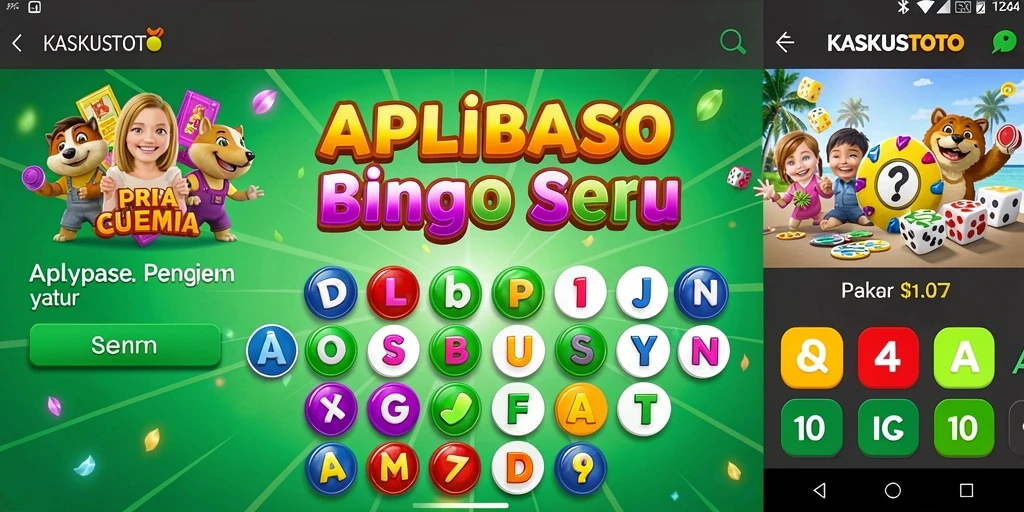 Screenshot KASKUSTOTO menampilkan gameplay Bingo yang menarik dan interaktif.