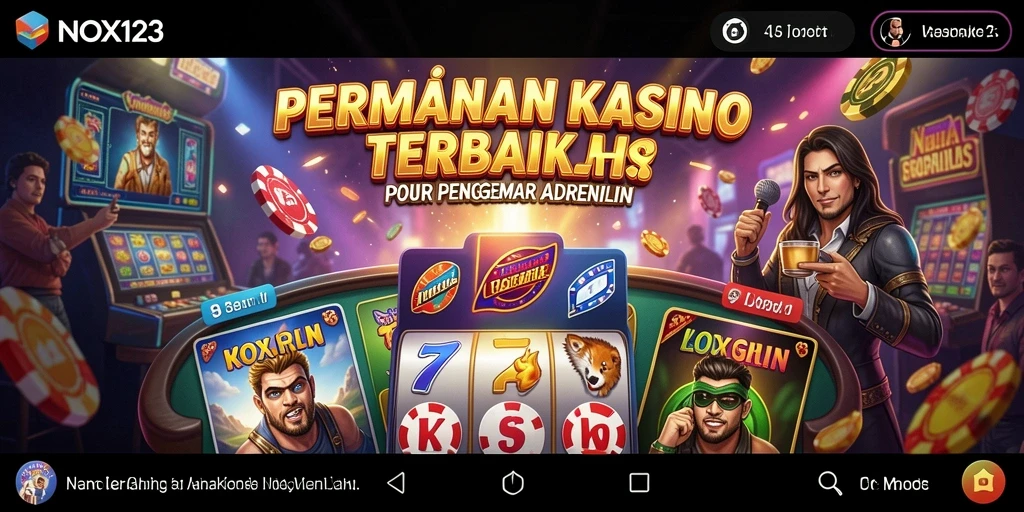 Tampak menawan dari gameplay Kasino yang mendebarkan.