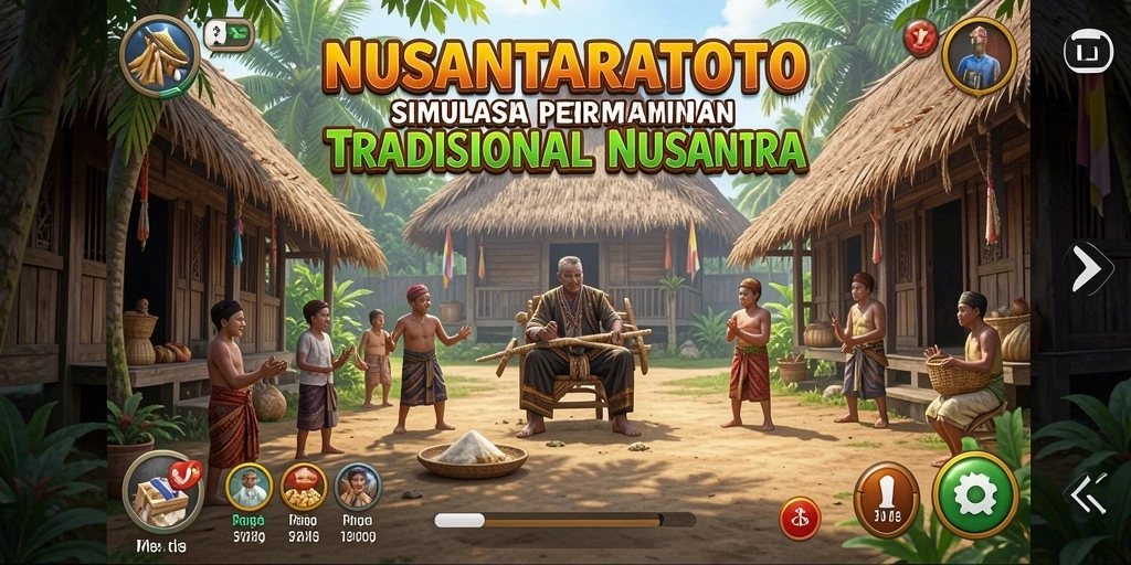 Tampilan gameplay NUSANTARATOTO yang menarik dan interaktif.