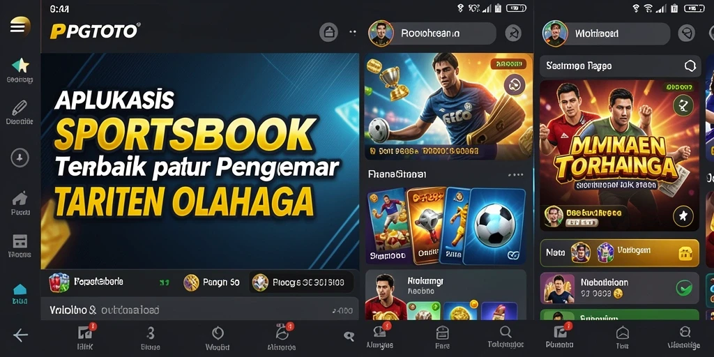 Screenshot gameplay dari aplikasi Sportsbook PGTOTO yang menarik.