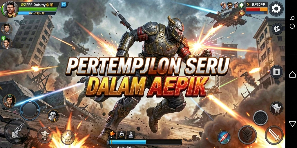 Gambaran gameplay Action yang mendebarkan dan penuh tantangan.