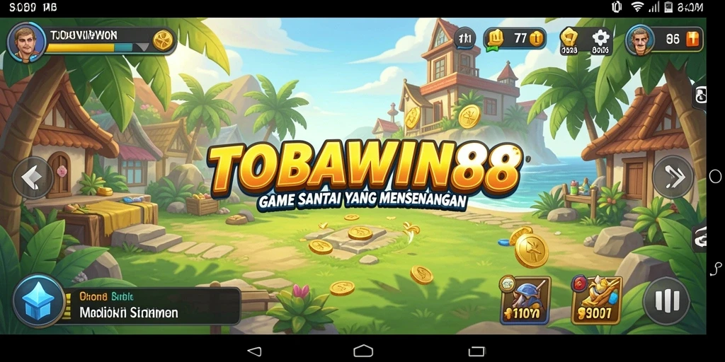 Screenshot TOBAWIN88 menampilkan gameplay yang menyenangkan dan interaktif.