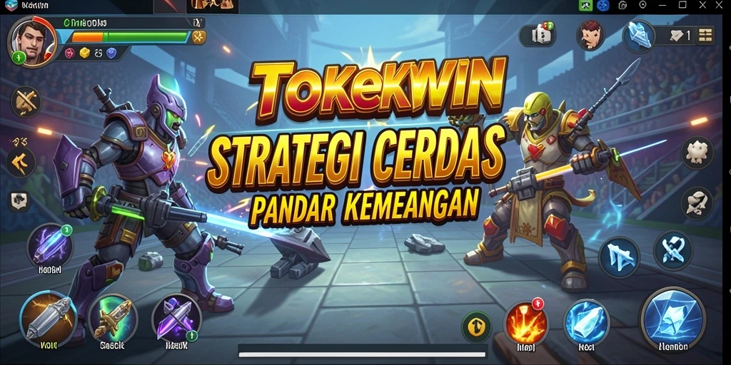 Tampilan gameplay TOKEKWIN yang menarik dan penuh strategi.