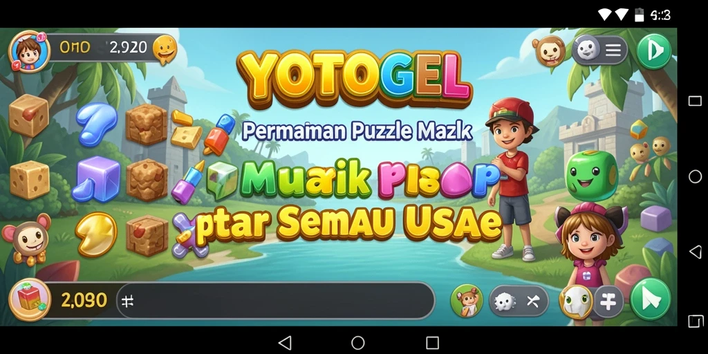 Tampilan gameplay YOTOGEL yang menantang dan menyenangkan.
